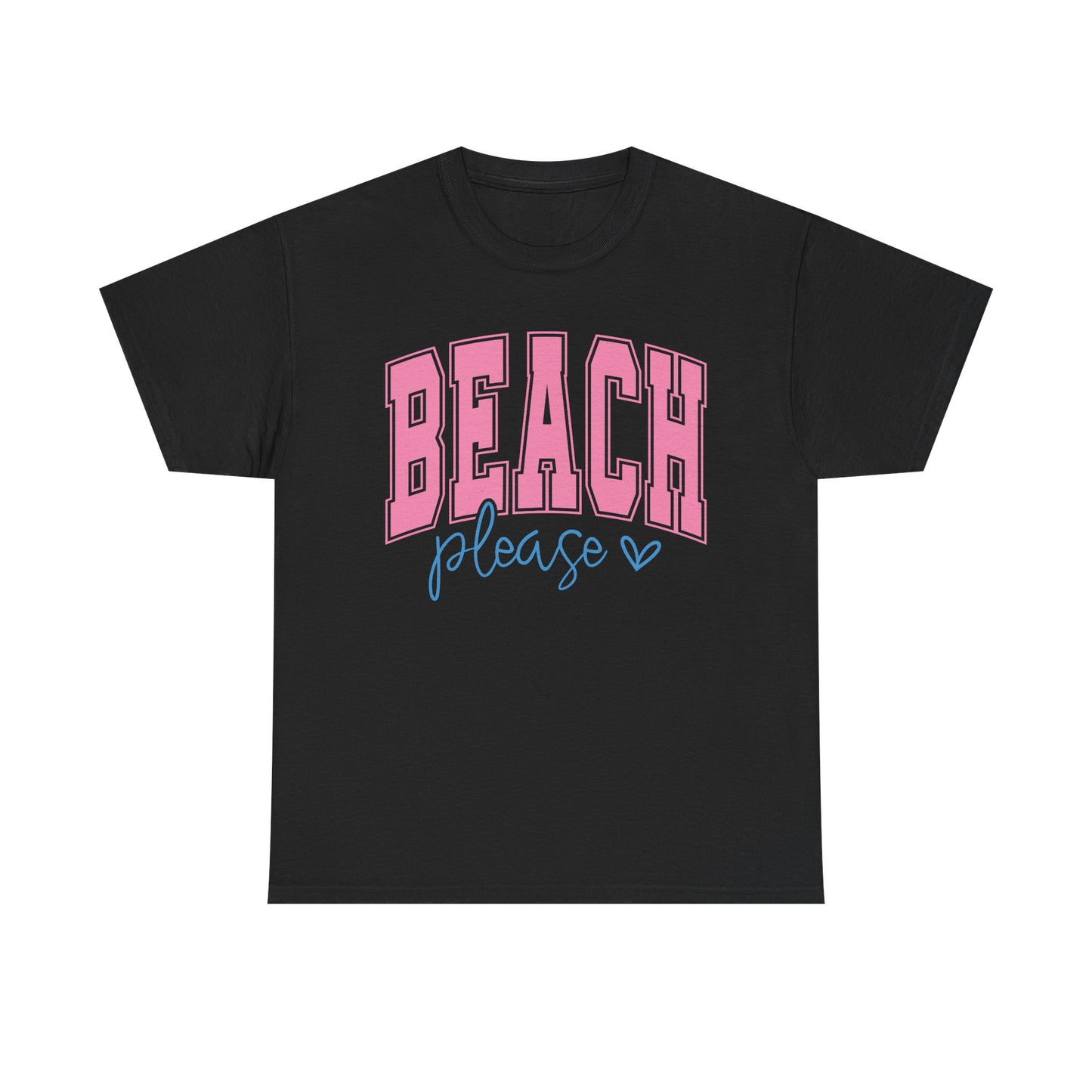 Beach Please Cotton Tee