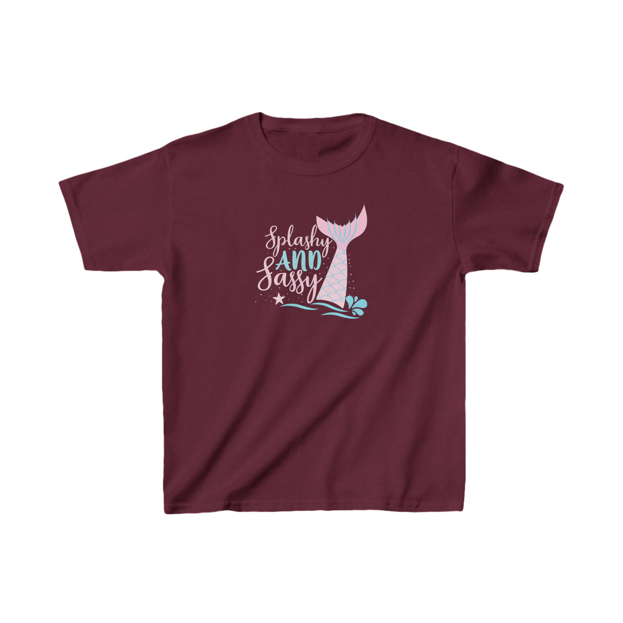 Mermaid "Splashy and Sassy" Tee