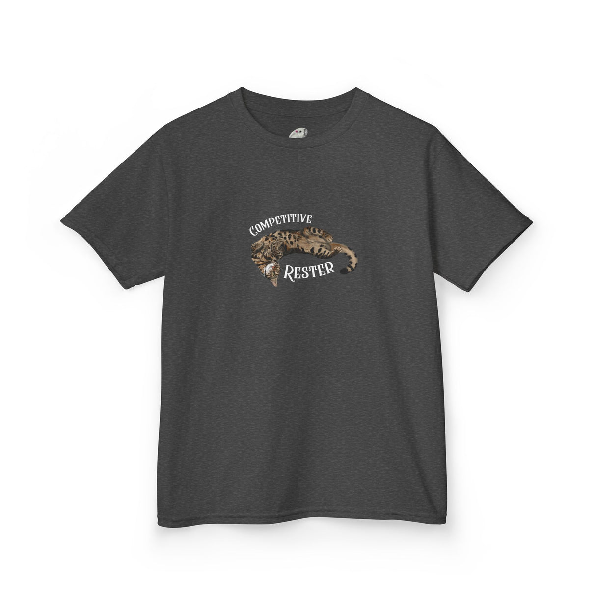 Kids 'Competitive Rester' T-Shirt — Flounder Funny Resting Pose Tee