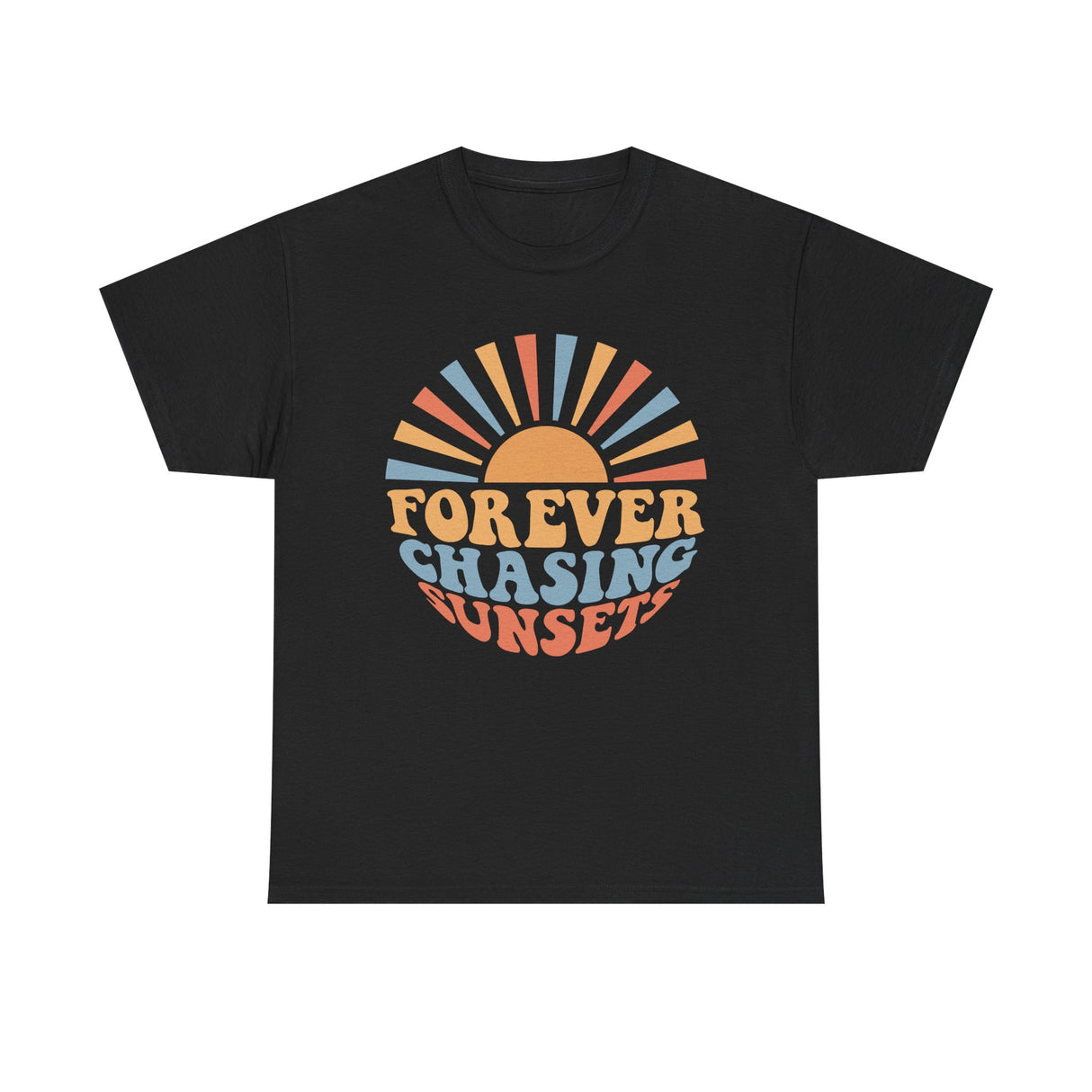 Forever Chasing Sunsets Cotton Tee