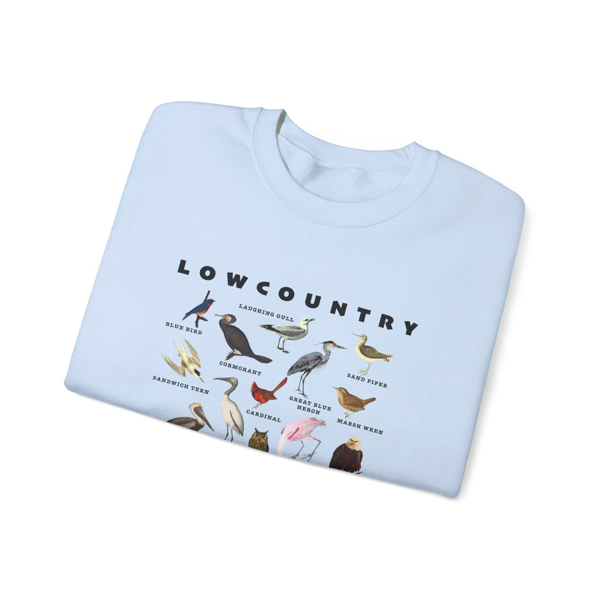 Bird Lover Sweatshirt - Lowcountry Bird Nerd Unisex Crewneck