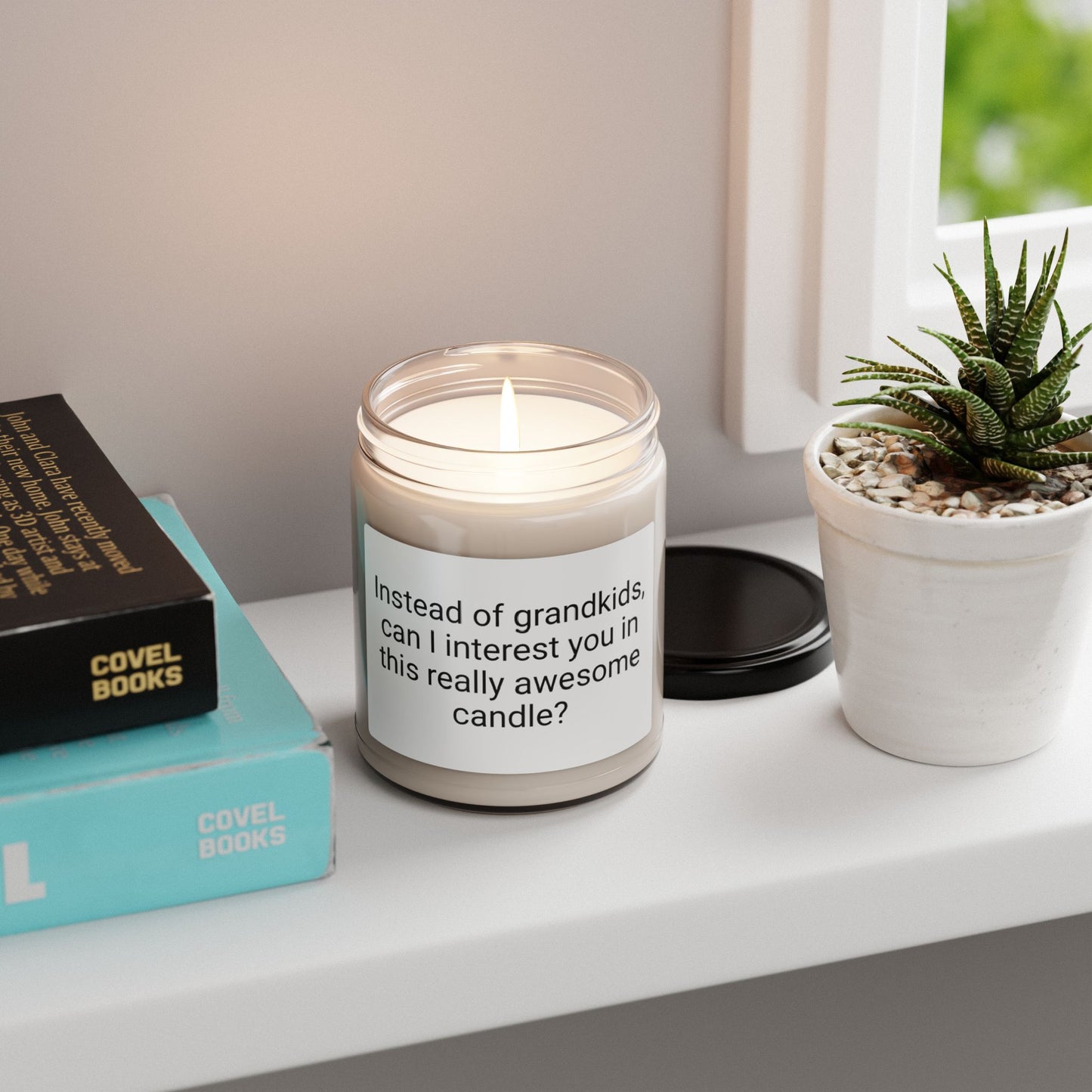 “Instead of Grandkids” Scented Soy Candle, 9oz – Funny Mother’s Day Gift