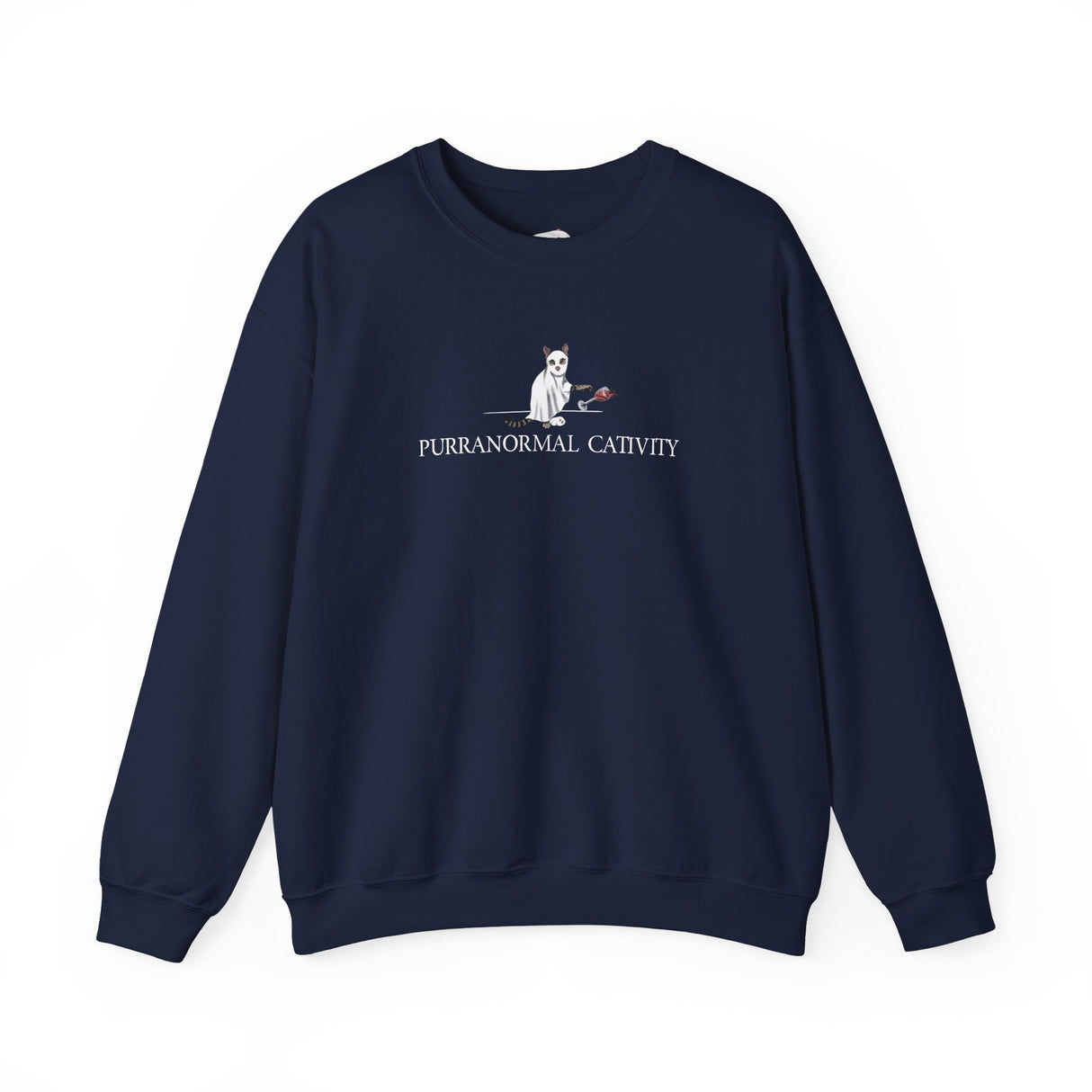 Crewneck Sweatshirt Purranormal Cativity Design by Nina