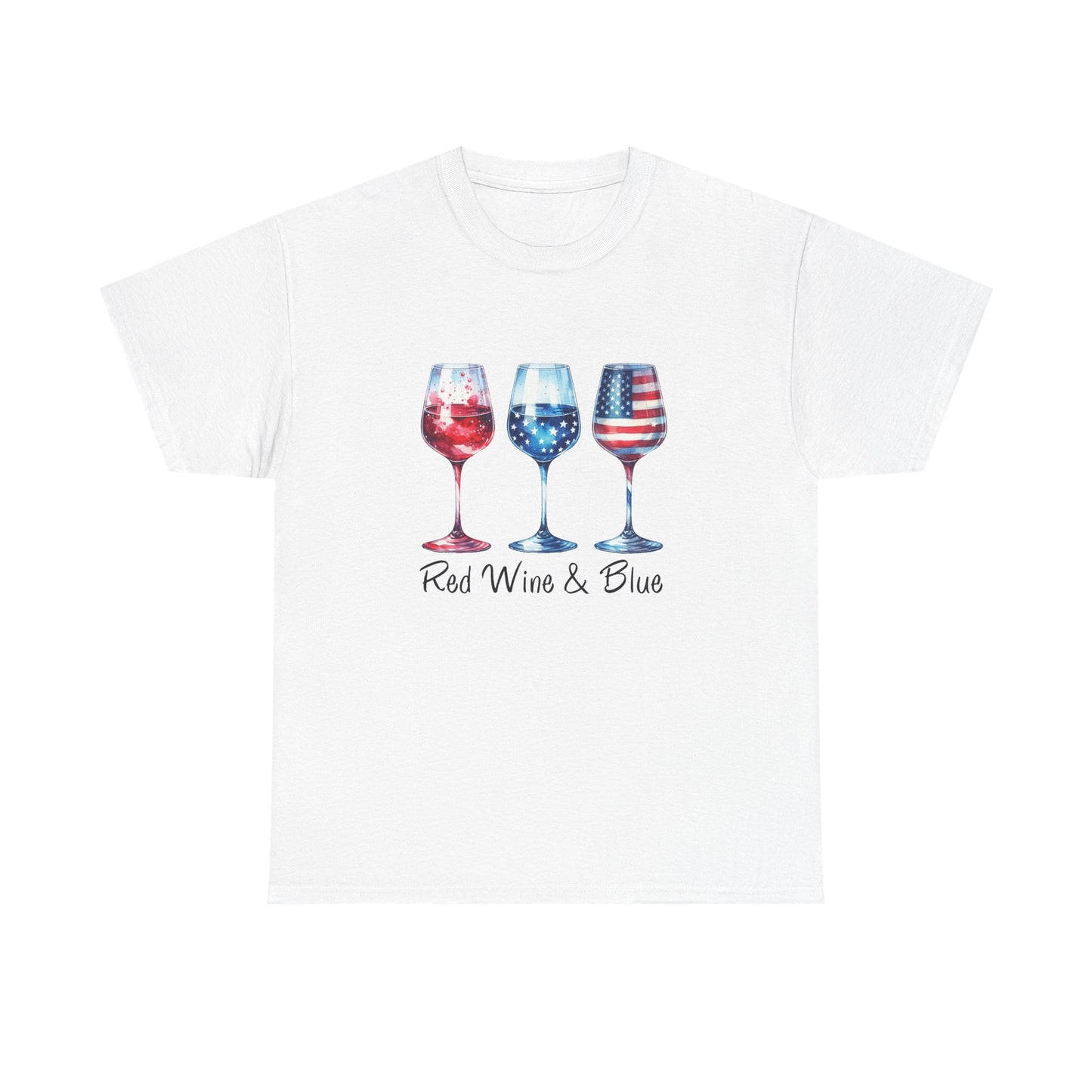 Red Wine & Blue - Cotton Tee