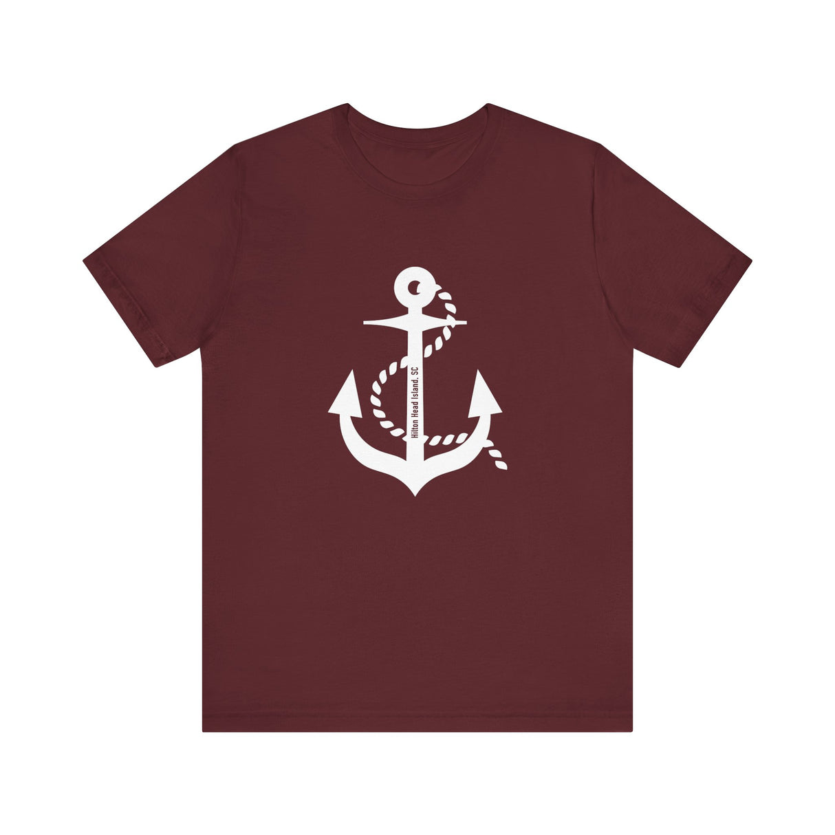 Nautical Anchor Unisex Tee - Hilton Head Island, SC