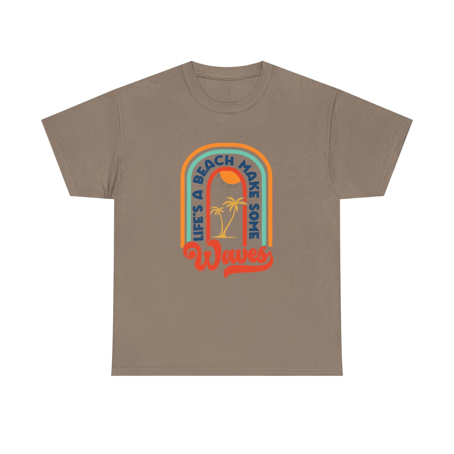 Life's a Beach Unisex Cotton Tee