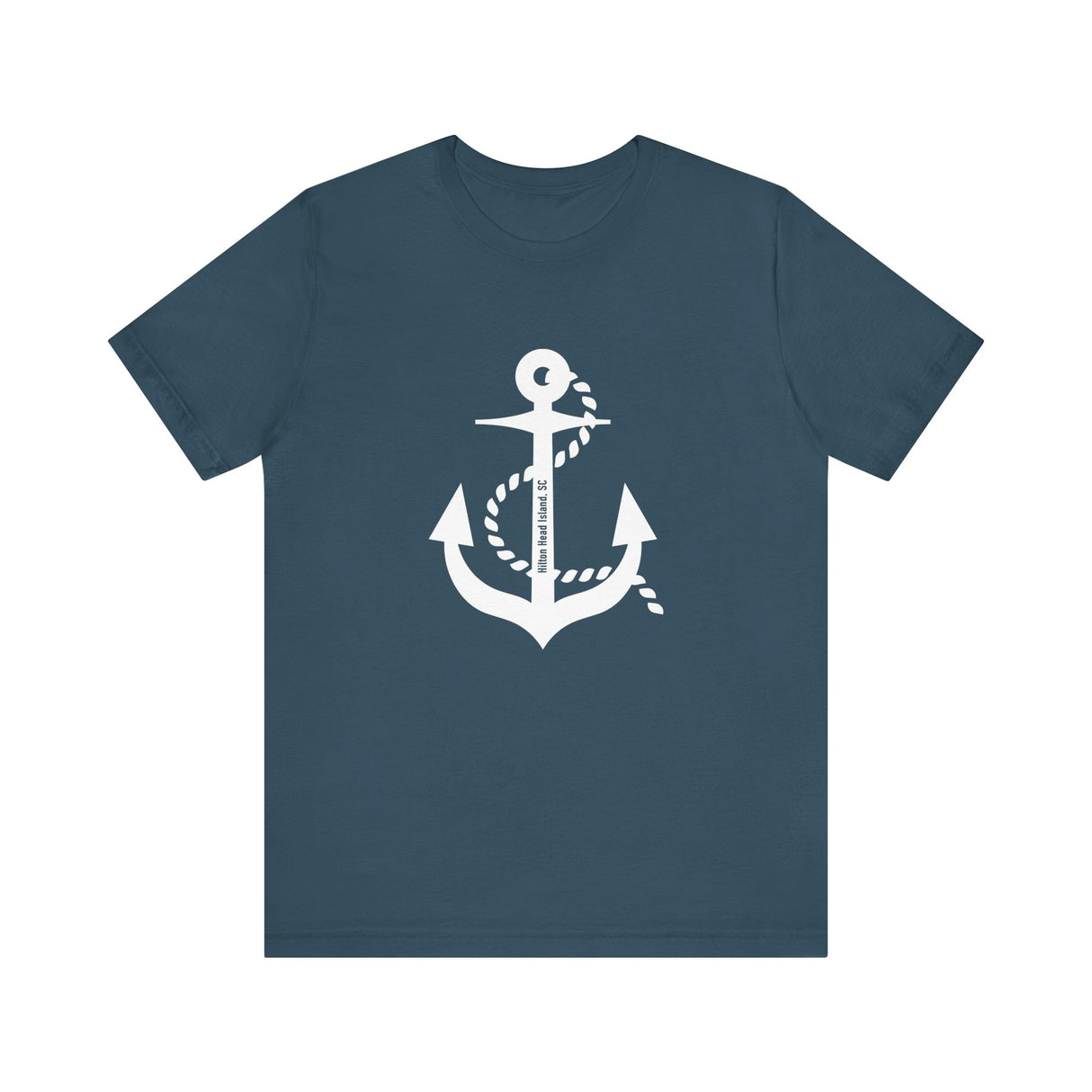 Nautical Anchor Unisex Tee - Hilton Head Island, SC