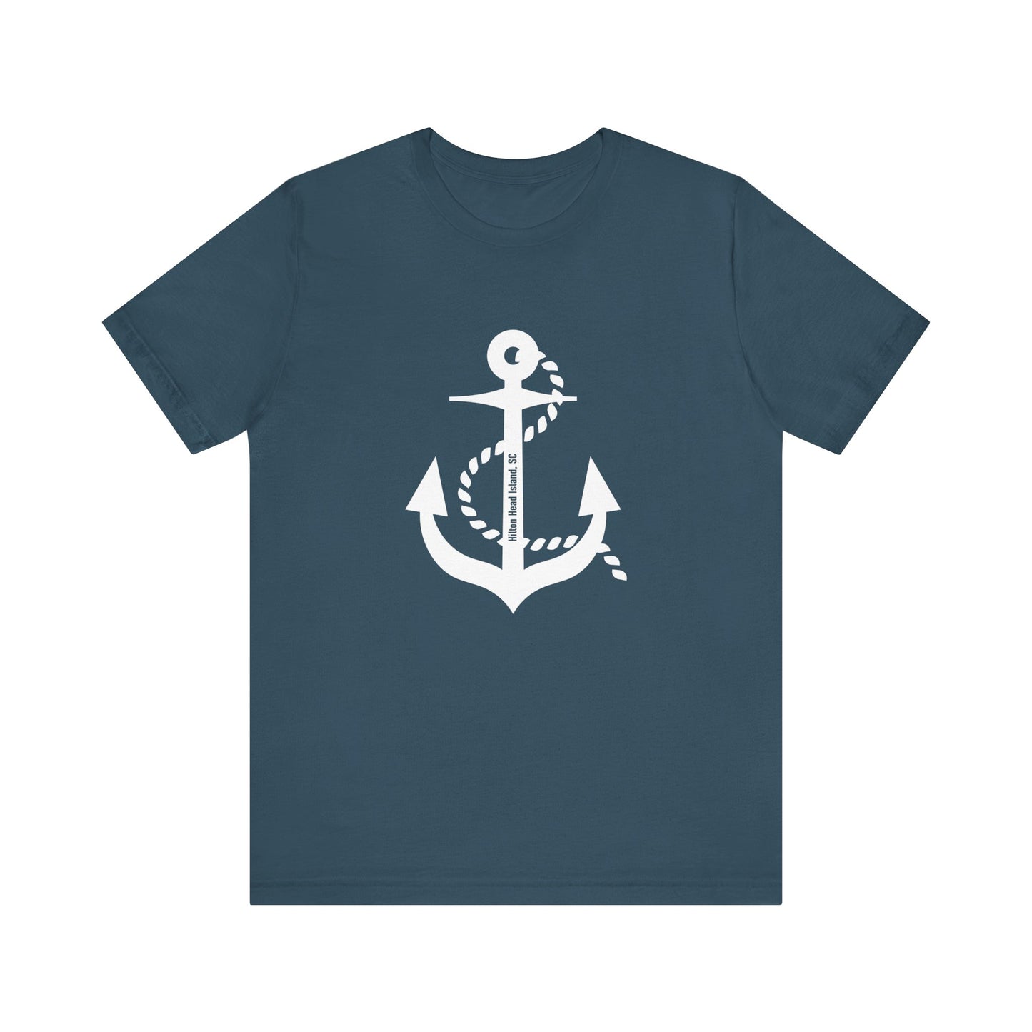 Nautical Anchor Unisex Tee - Hilton Head Island, SC