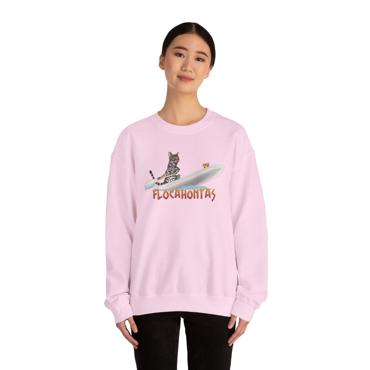 Sweatshirt Flocahontas Design