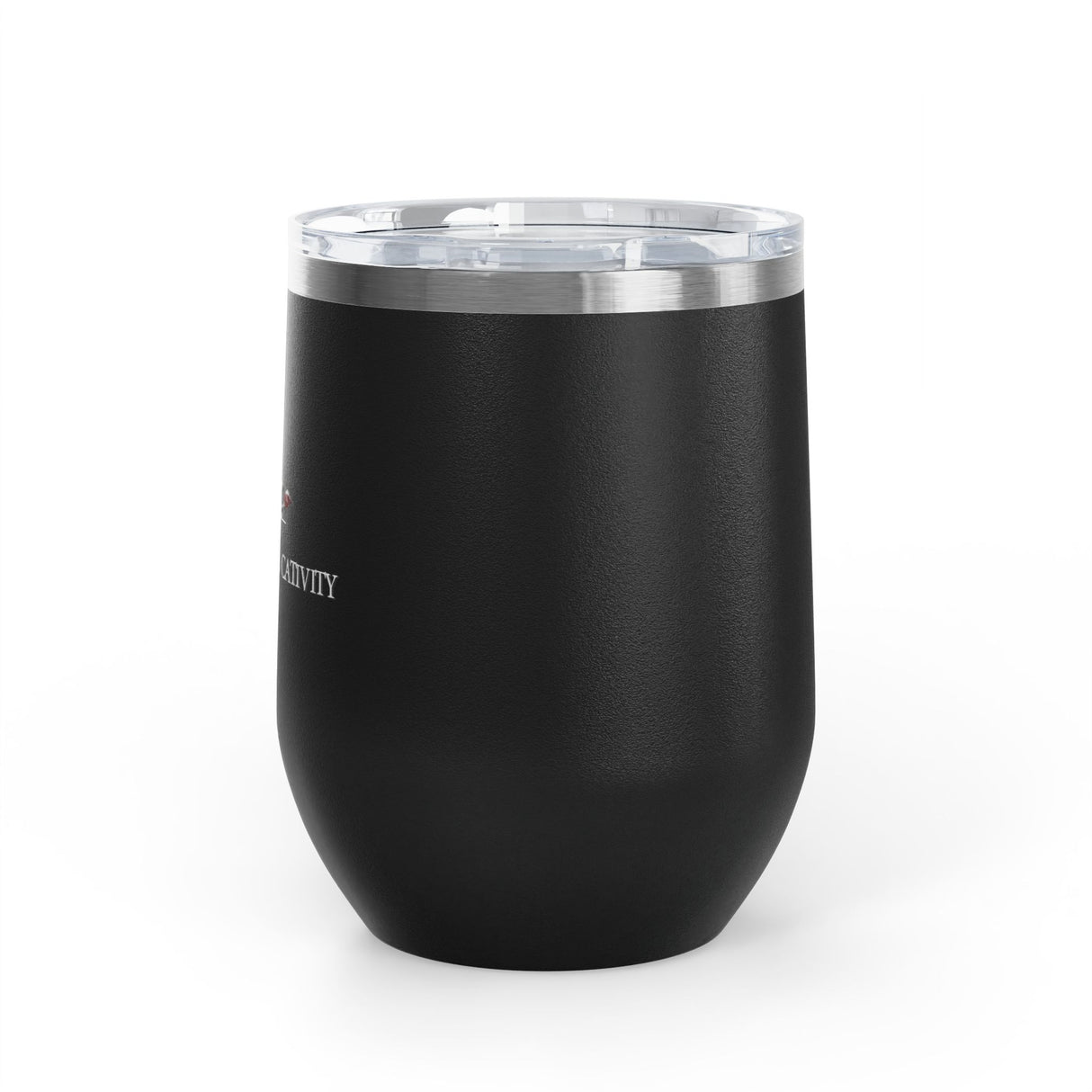 Wine Tumbler - Purranormal Cativity Design - 12oz
