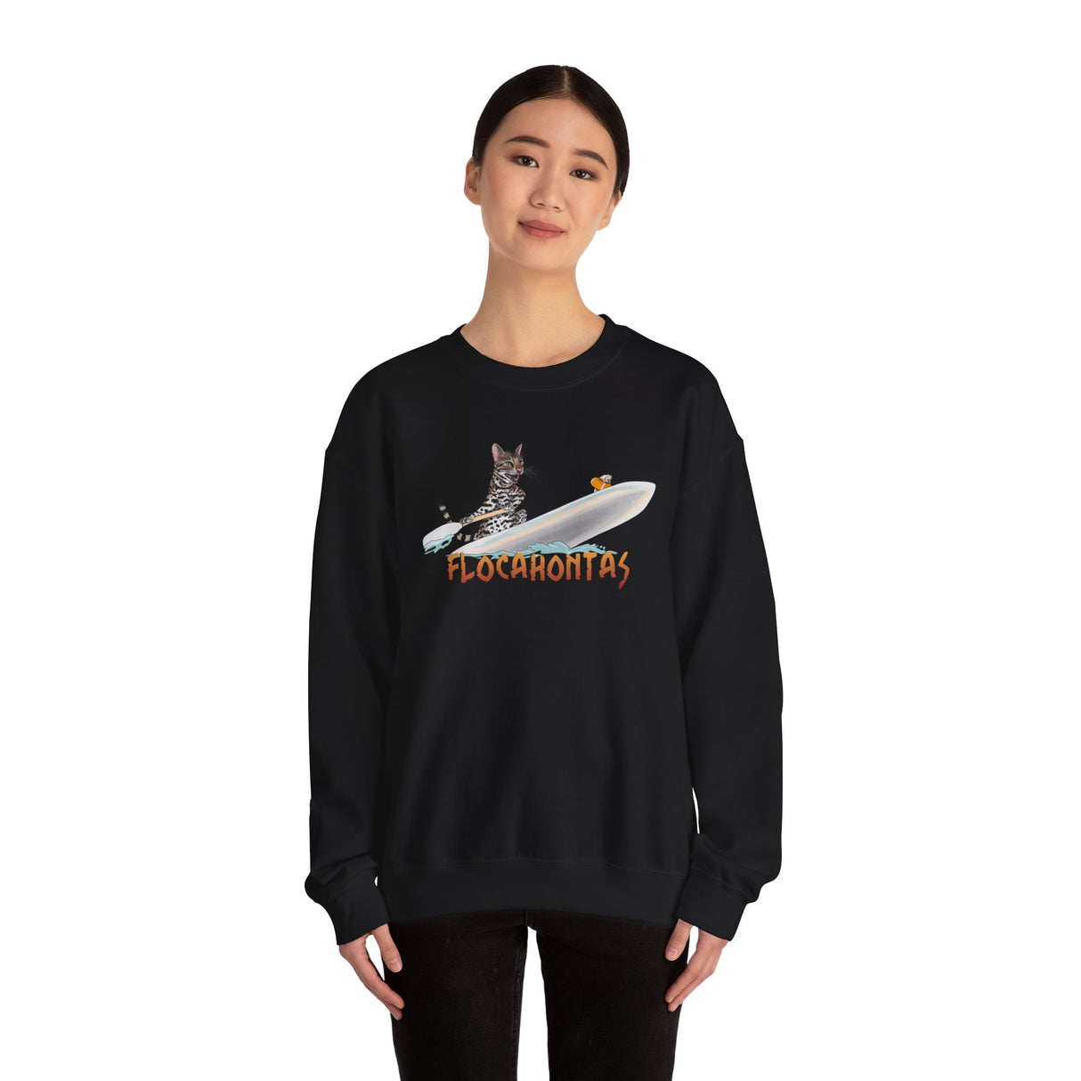 Sweatshirt Flocahontas Design