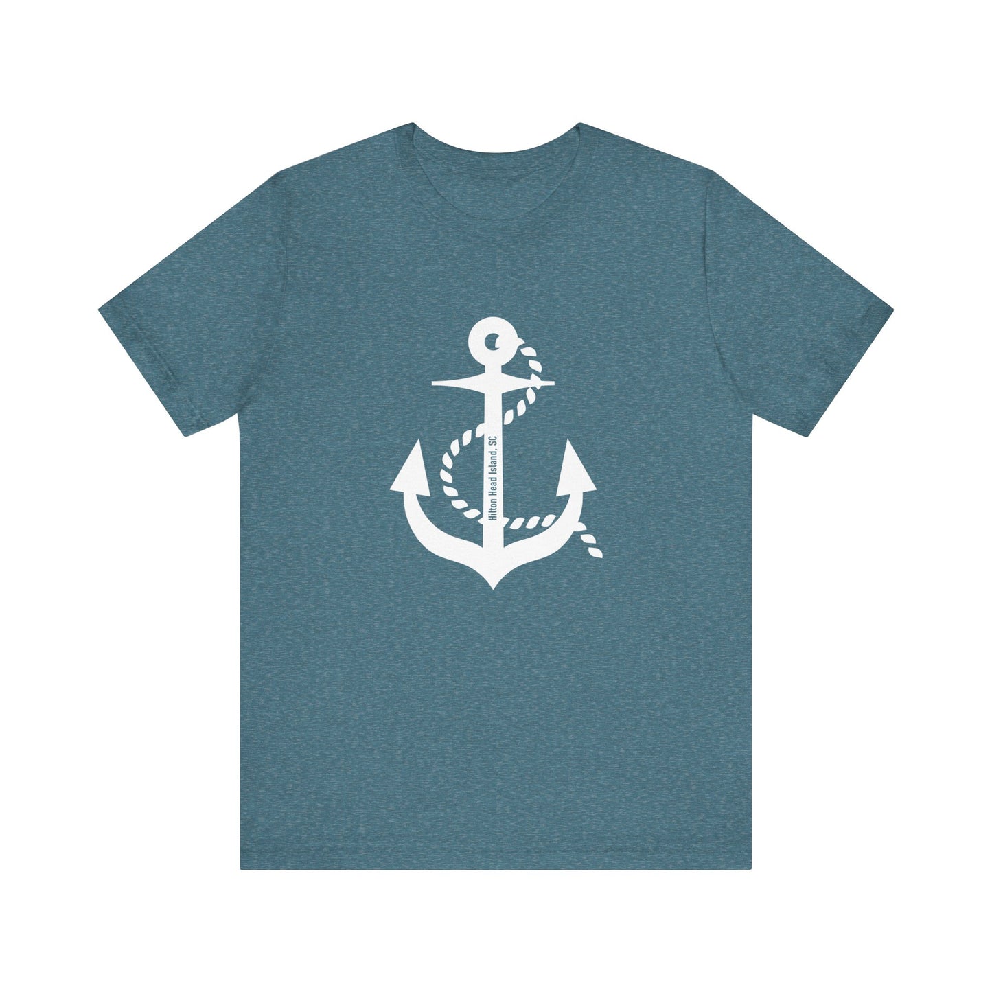 Nautical Anchor Unisex Tee - Hilton Head Island, SC