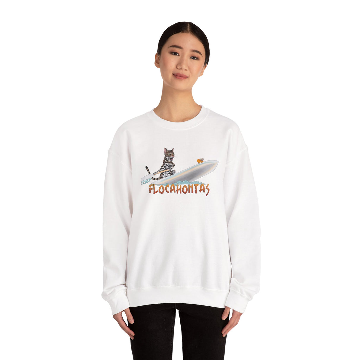 Sweatshirt Flocahontas Design