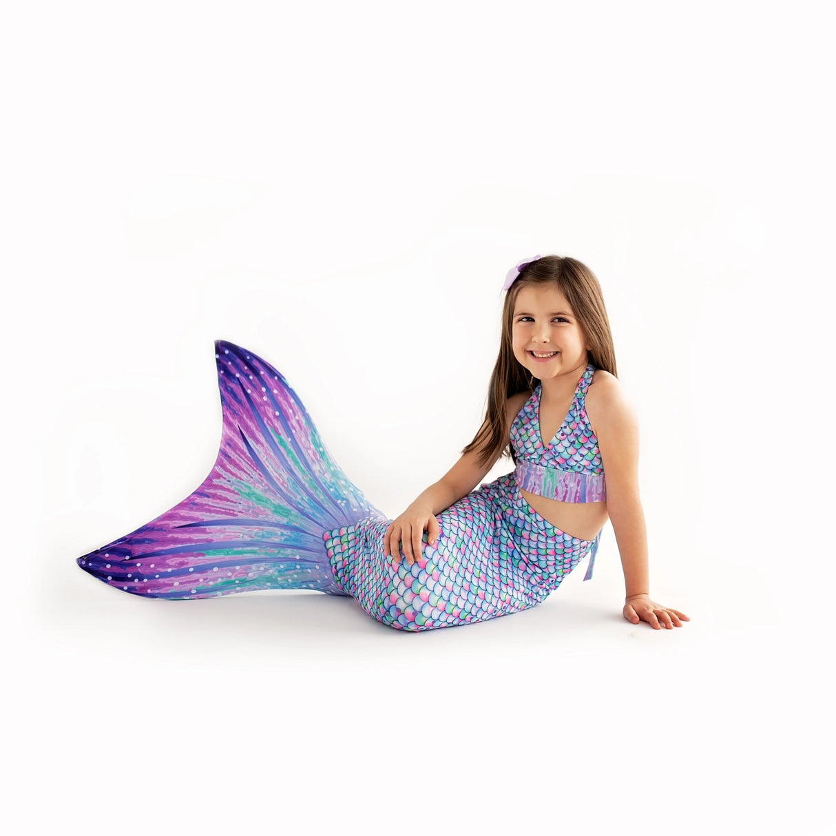 Aurora Borealis Tail + Monofin