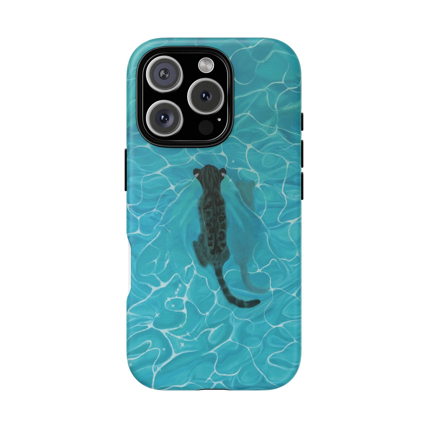 Phone Cases Purrmaid Painting featuring Flounder