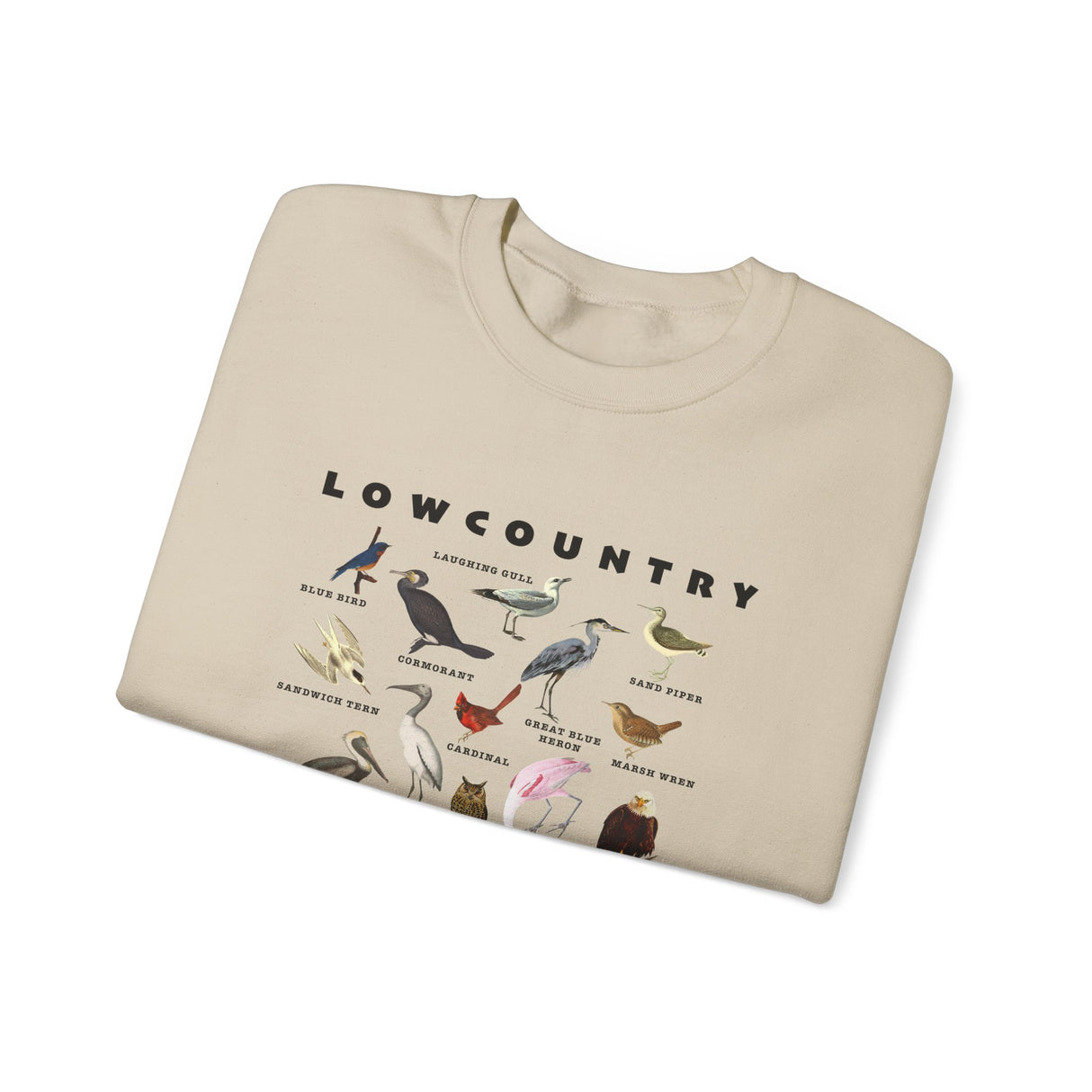 Bird Lover Sweatshirt - Lowcountry Bird Nerd Unisex Crewneck