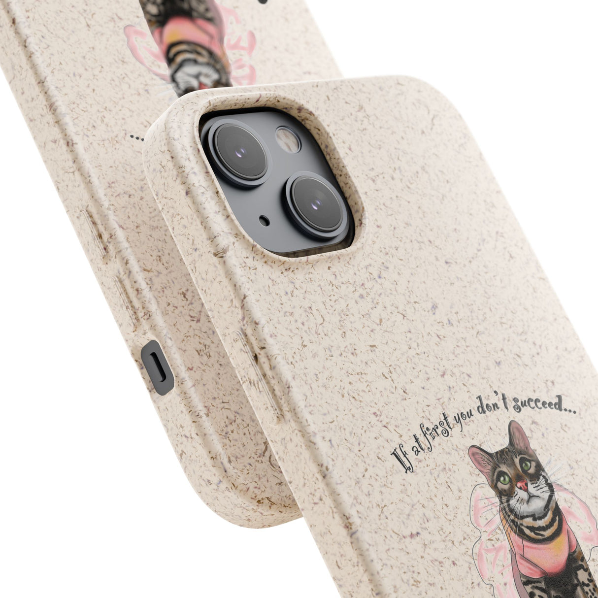 Phone Case - Flounder and Mouse Toy in Ballet Tutus Design by Nina