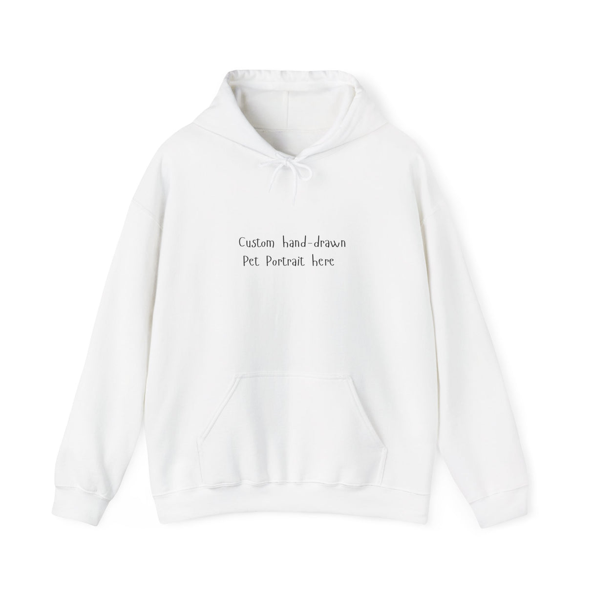 Custom Pet Portrait of Your Pet on a Sweatshirt