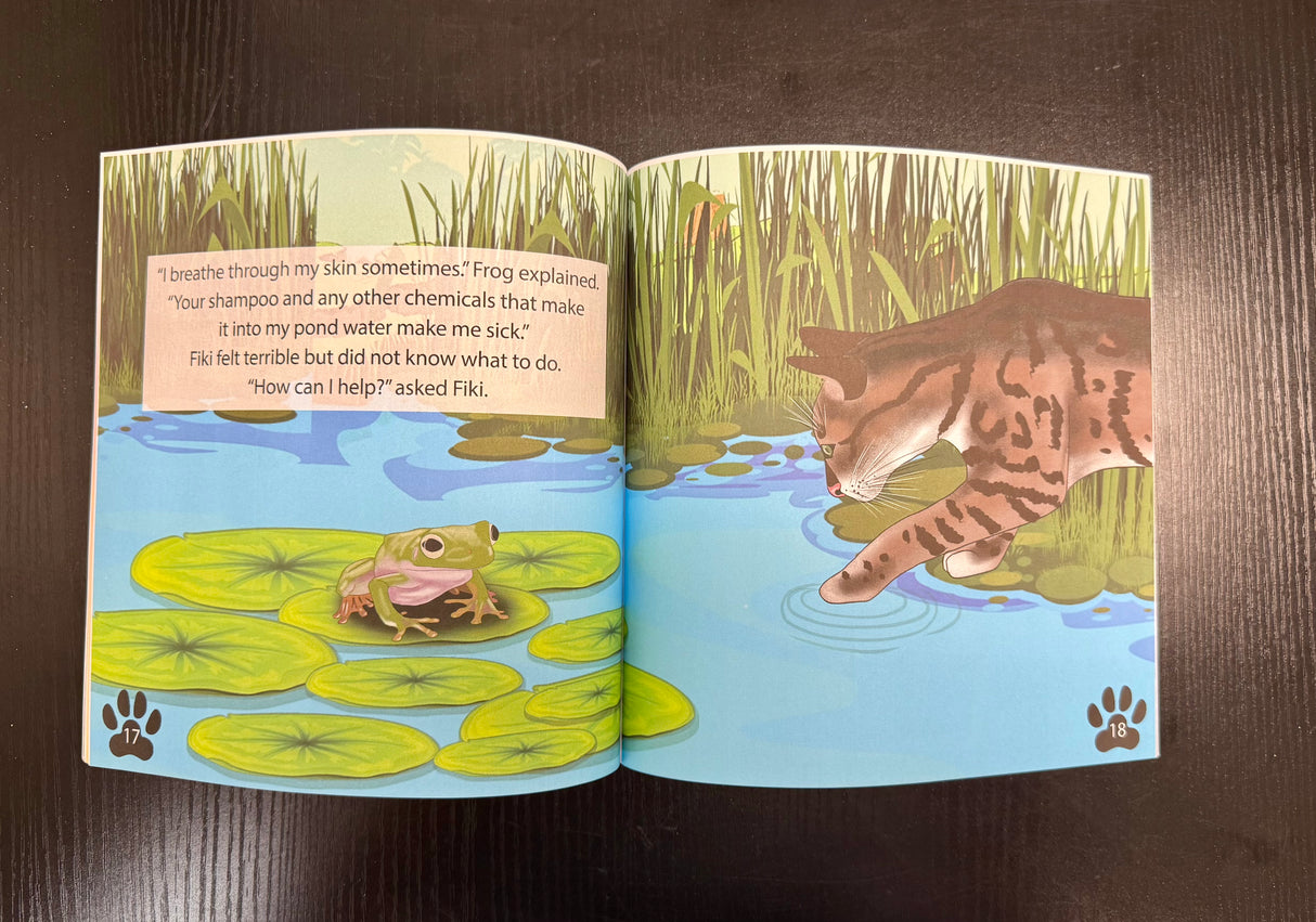 Fiki & the Frog Children's Book