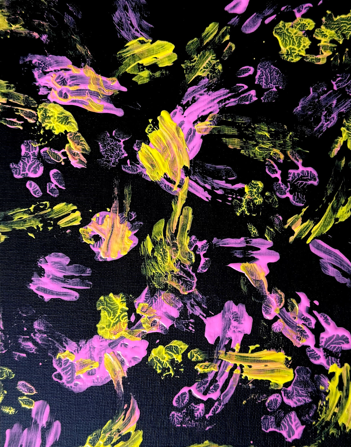 Flounder Purrcasso Painting
