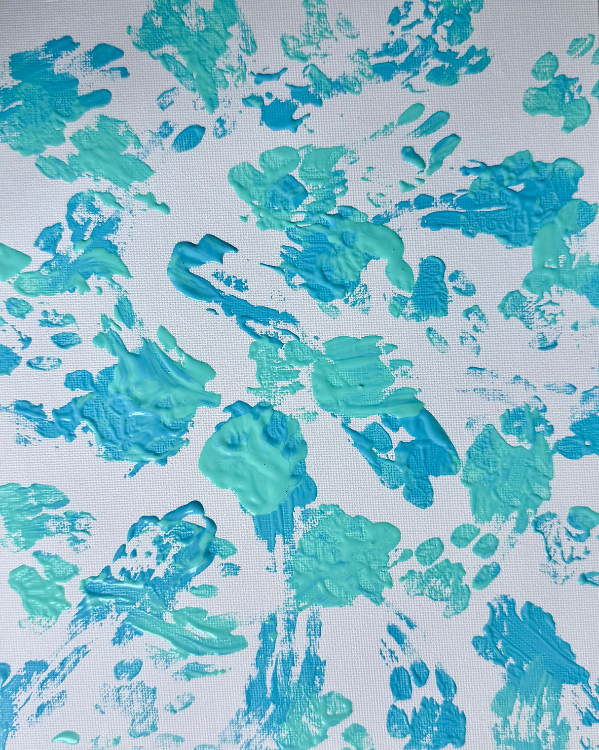 Flounder Purrcasso Painting