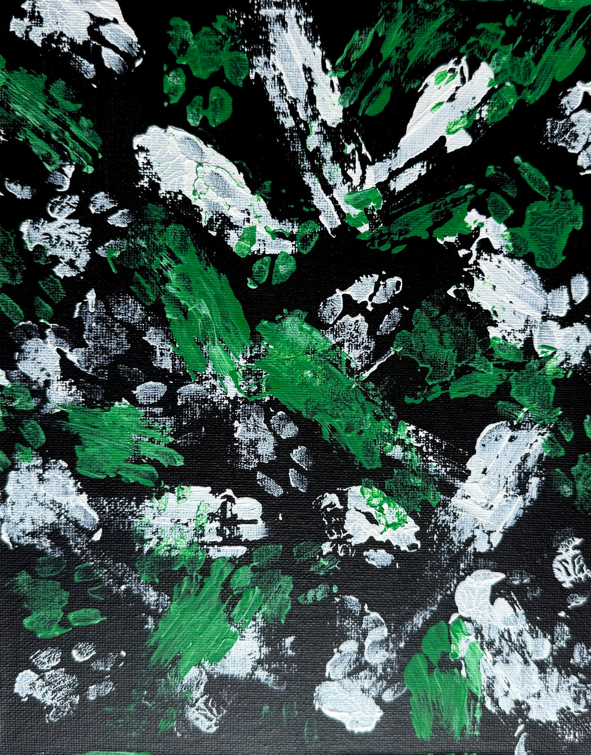 Flounder Purrcasso Painting