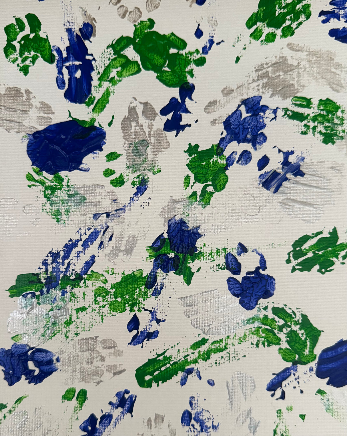 Flounder Purrcasso Painting