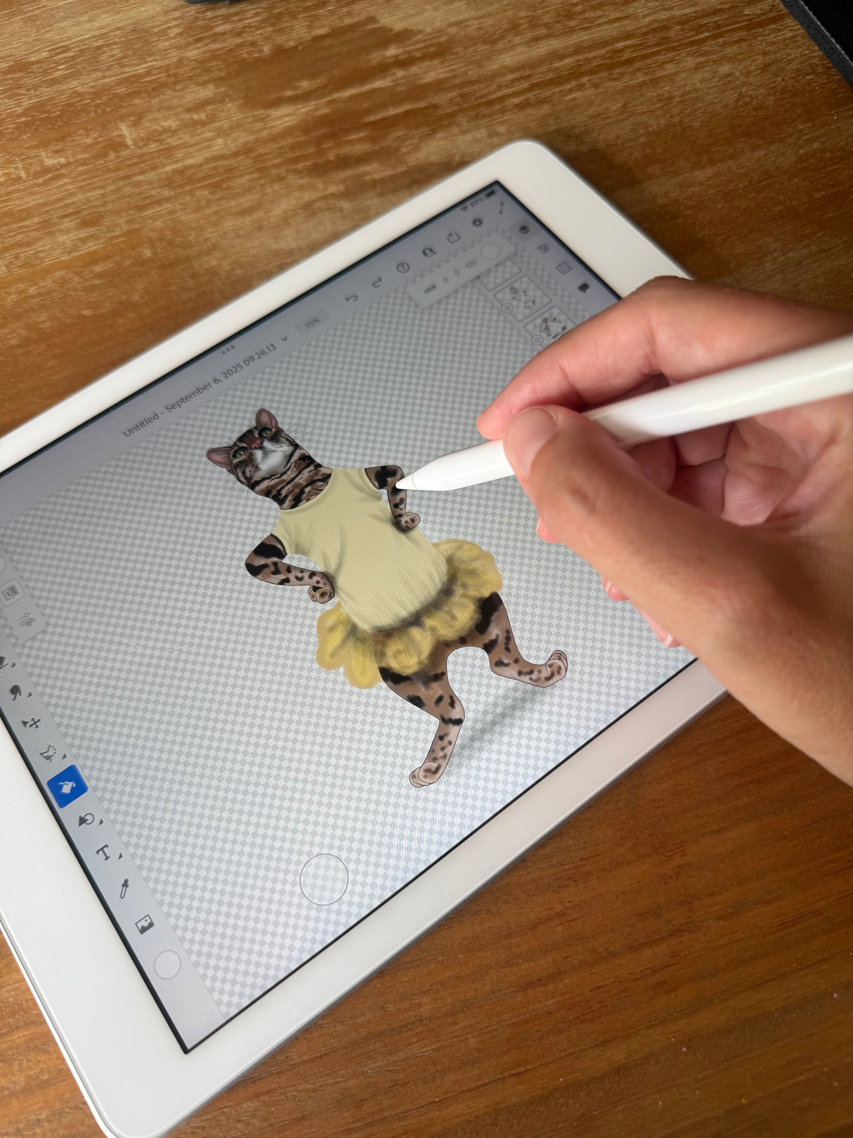 Custom Digital HandDrawn Pet Portrait