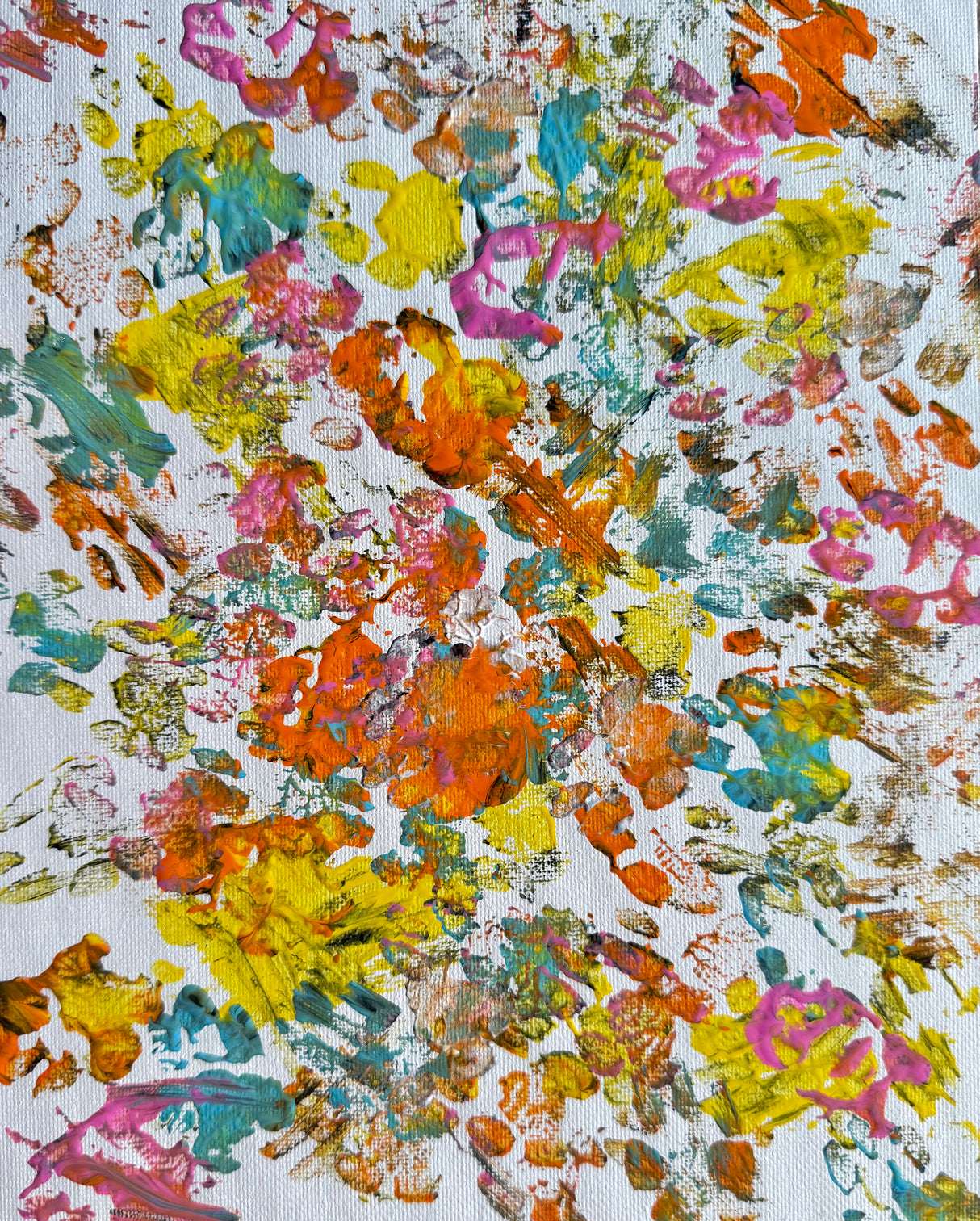 Flounder Purrcasso Painting