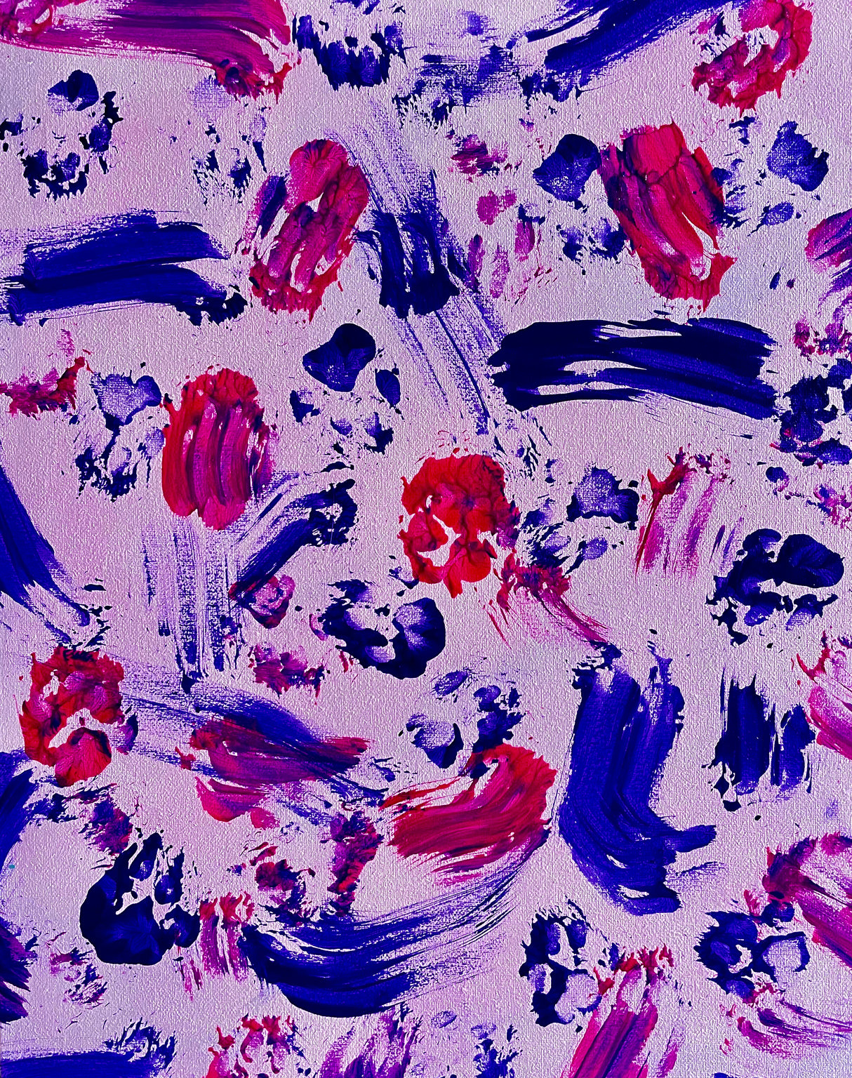 Flounder Purrcasso Painting