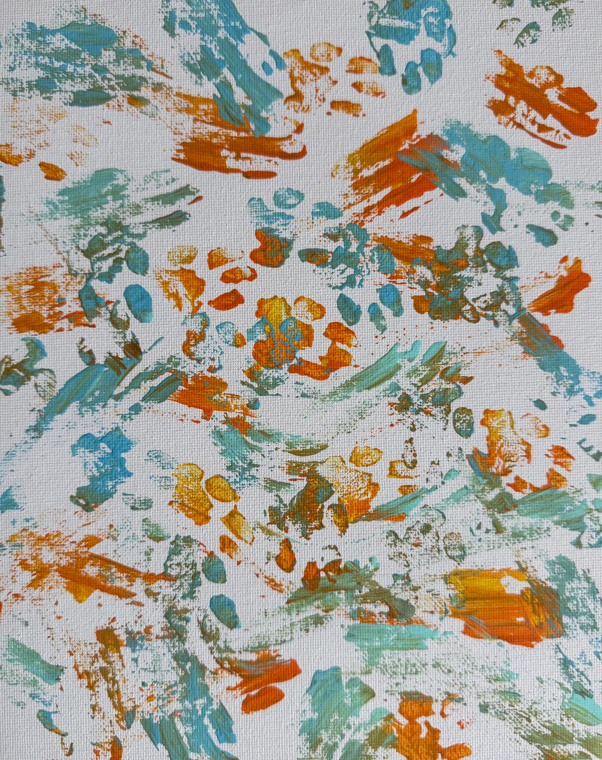 Flounder Purrcasso Painting