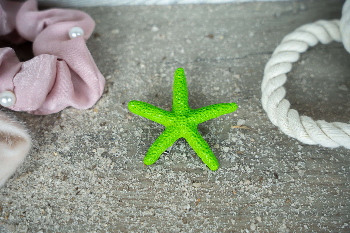 Starfish Hair Clips - Durable, Waterproof & Available in Colors