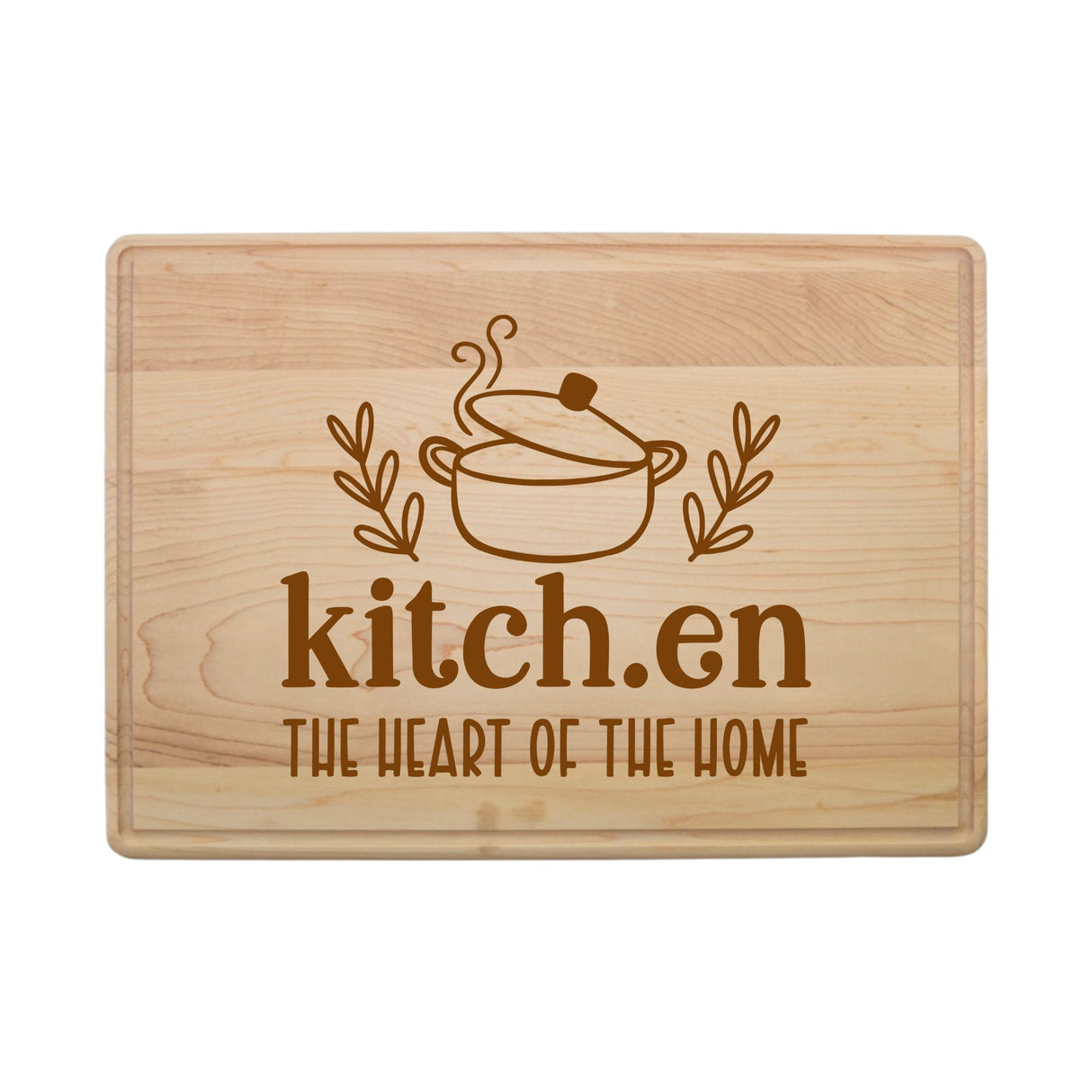 Laser Engraved Maple Cutting Board – Kitchen Definition Design
