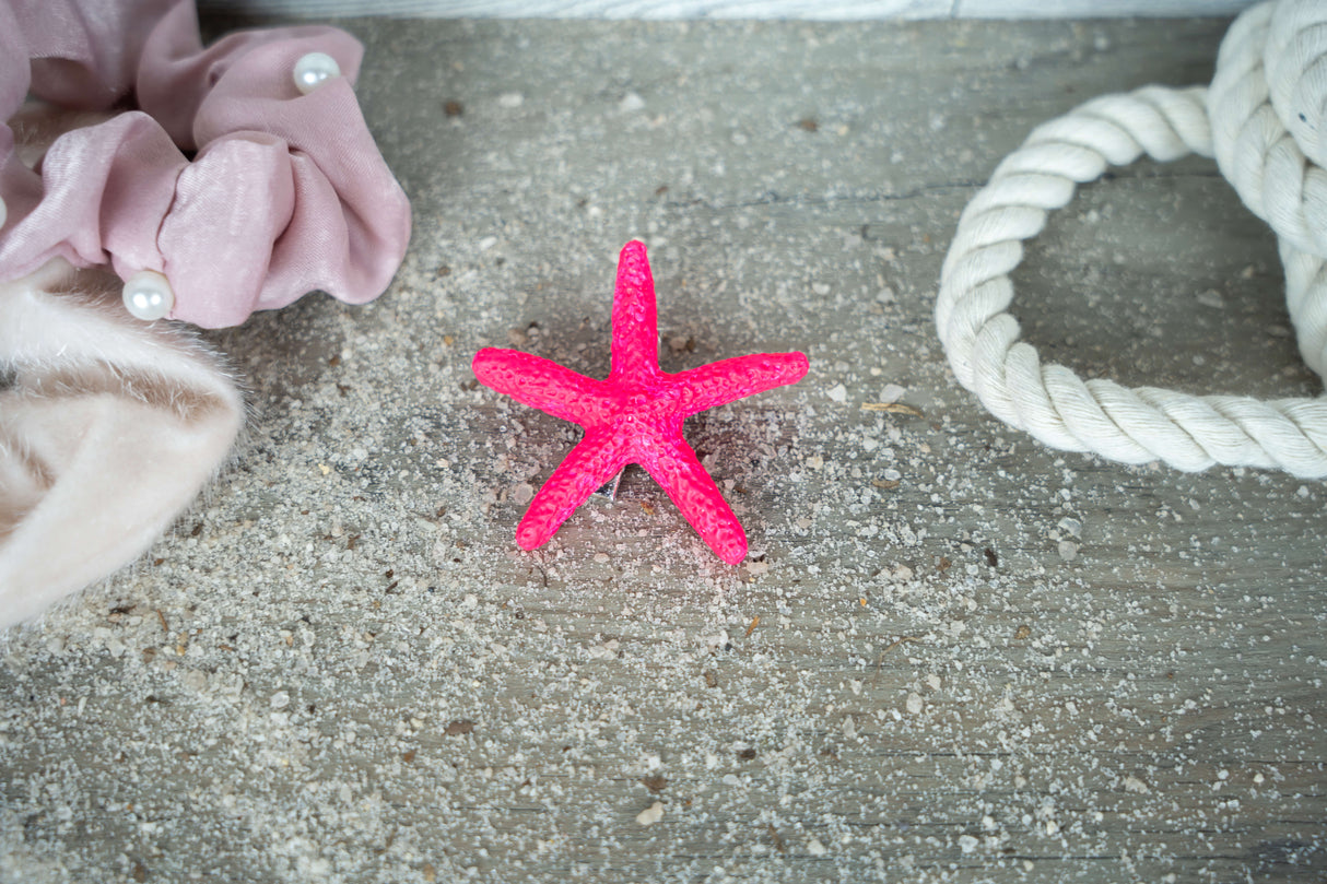 Starfish Hair Clips - Durable, Waterproof & Available in Colors