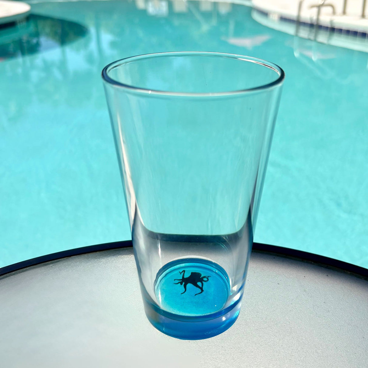 16 oz Ocean-Inspired Pint Glass with Sea Creature