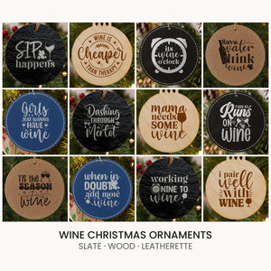 Wine Ornaments