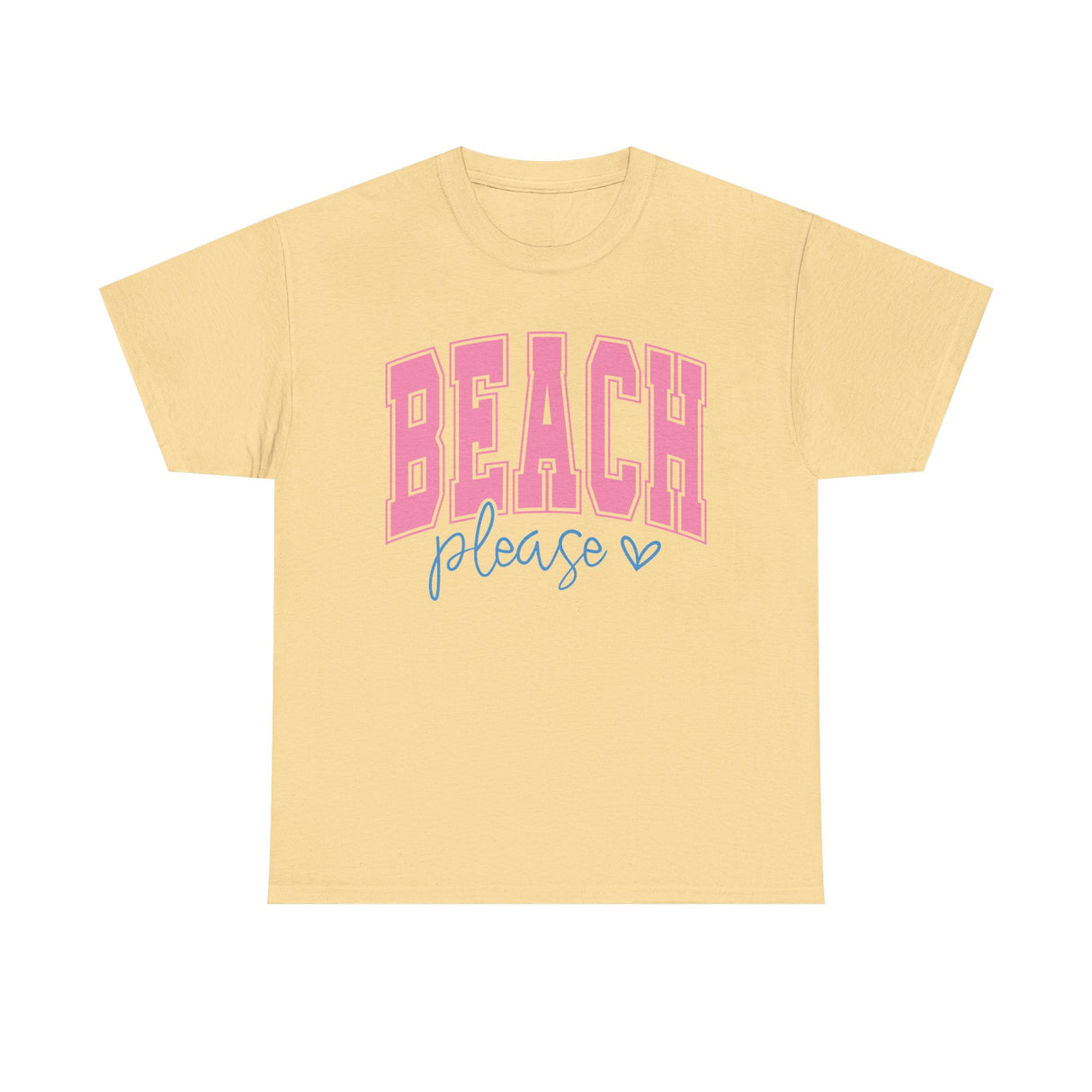 Beach Please Cotton Tee