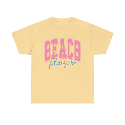 Beach Please Cotton Tee