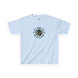 Kids Tee — "Salty Paws Club" Purrmaid Flounder & Life‑Vest Mouse Toy
