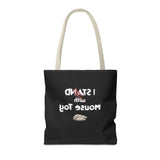 Mouse Toy Tote Bag - Hand Drawn Design by Nina