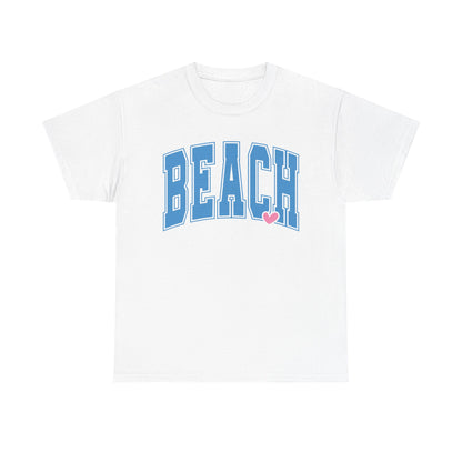 Beach Collegiate Style - Cotton Tee