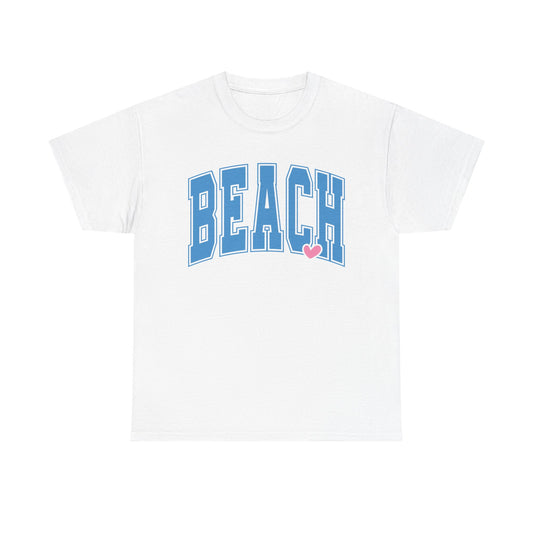 Beach Collegiate Style - Cotton Tee