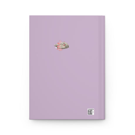 Second Position hardcover journal with 150 lined pages, hand drawn by Nina Leipold, view 2