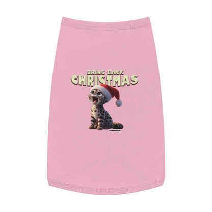 Flounder Cat - Bring Back Christmas Pet Tank Top