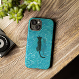 Phone Cases Purrmaid Painting featuring Flounder