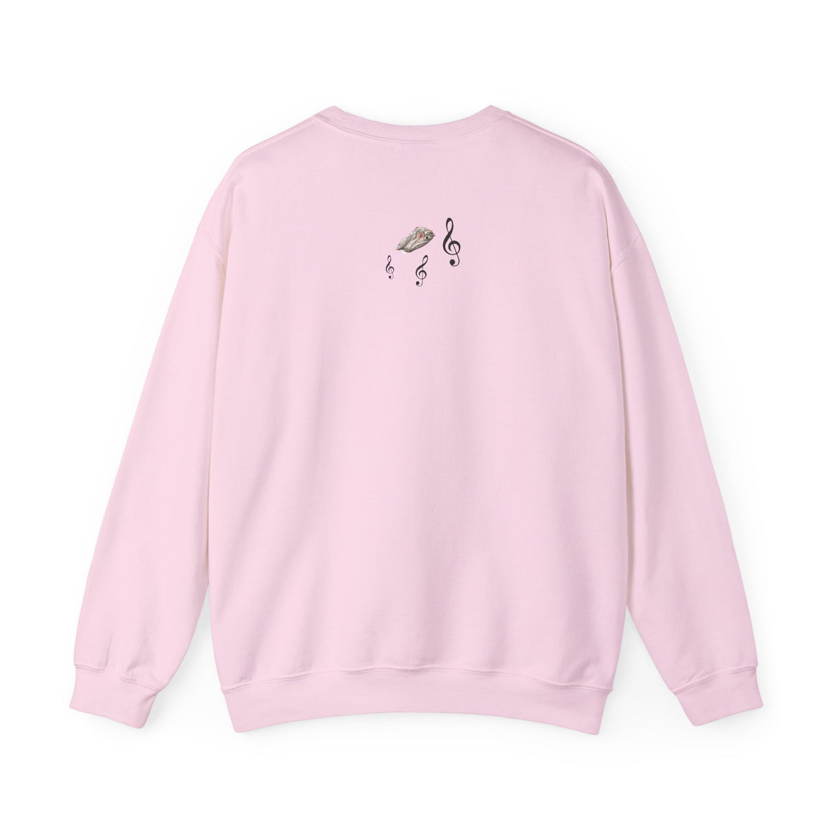 Unisex Sweatshirt - Treble Maker Design featuring Flounder the Purrmaid Playing Piano for Mouse Toy