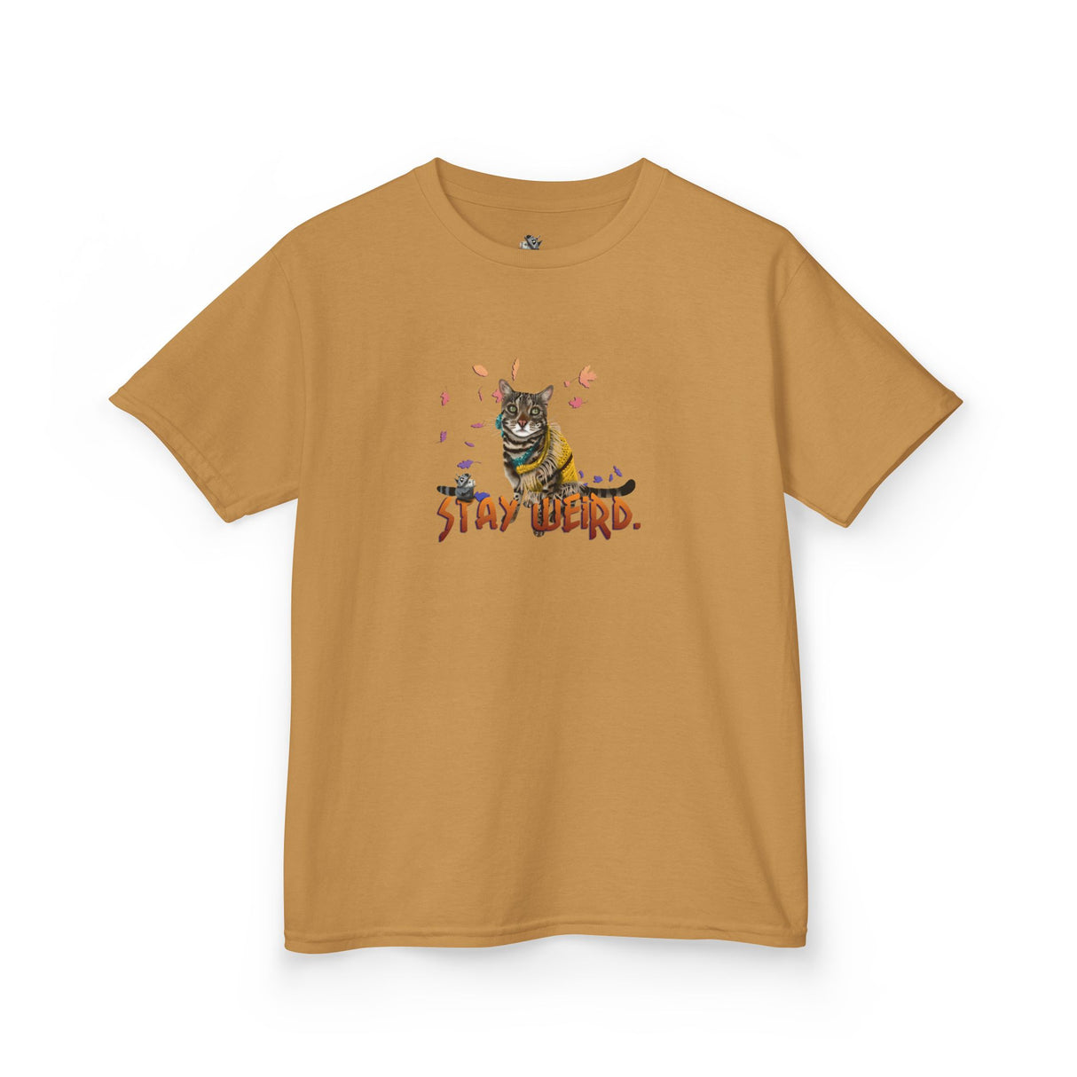 Stay Weird Flocahontas Kids T-Shirt — Hand-Drawn Character Tee