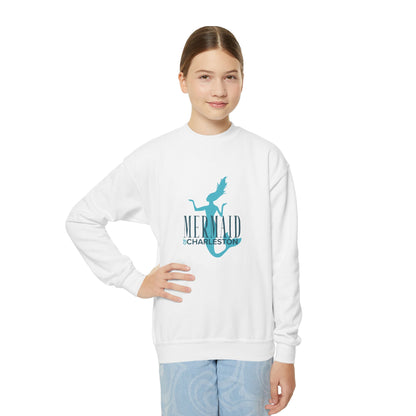 Youth Mermaid of Charleston Sweatshirt - Cozy Cotton-Poly Blend