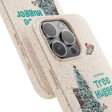 Phone Case with Christmas Tree Hugger Design