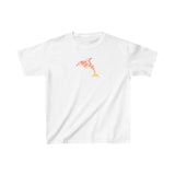 Kids Tee with Tribal Dolphin Design - Youth Shirt